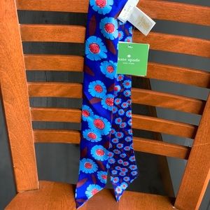 Kate Spade Skinny Silk Scarf